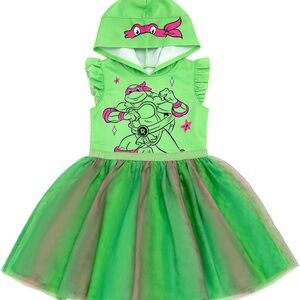 Teenage Mutant Ninja Turtles Girls Dress Size 4T